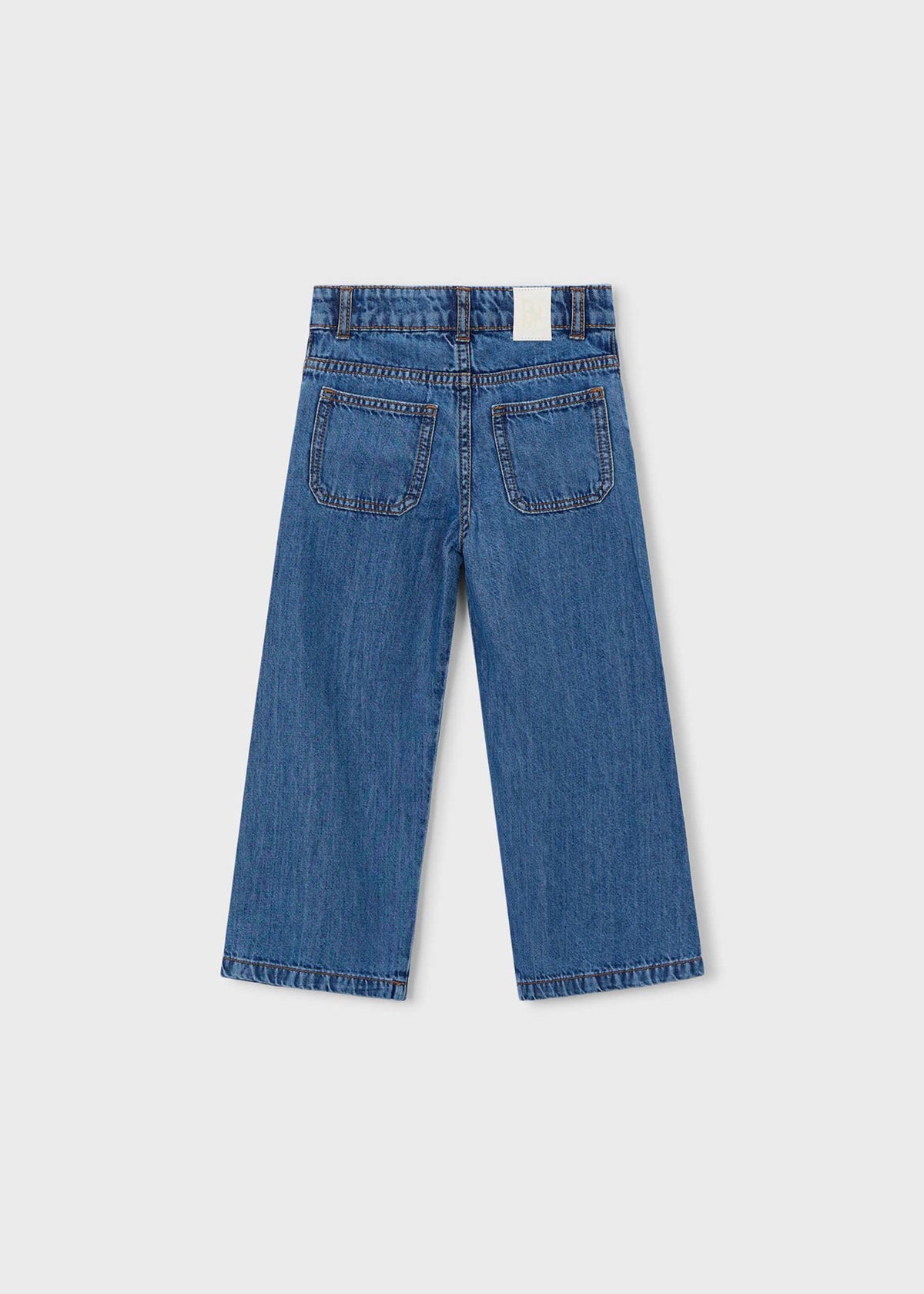 Girls' flowing jeans