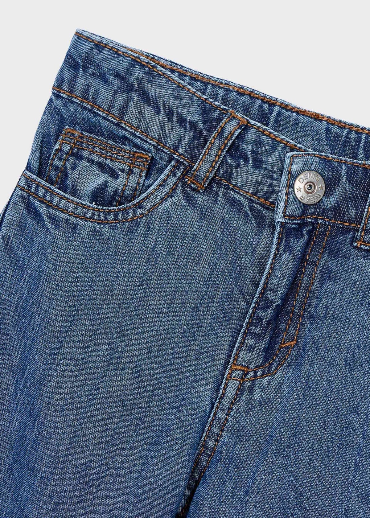 Girls' flowing jeans