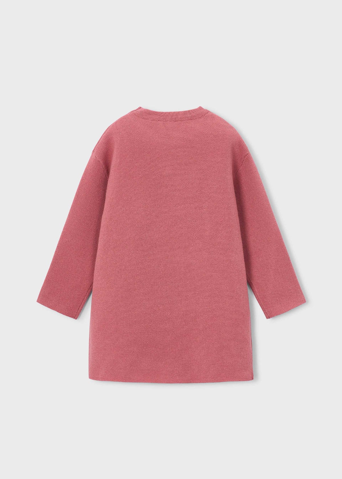 Strickkleid für Mädchen mit Schal