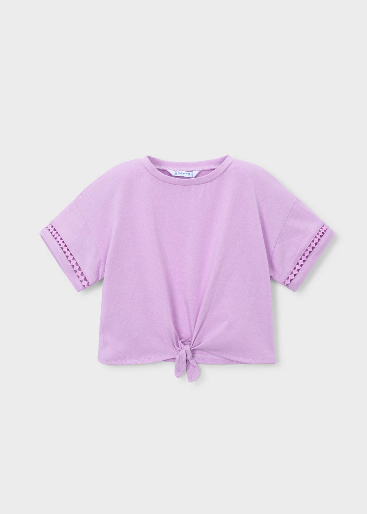 Girl's knotted T-shirt