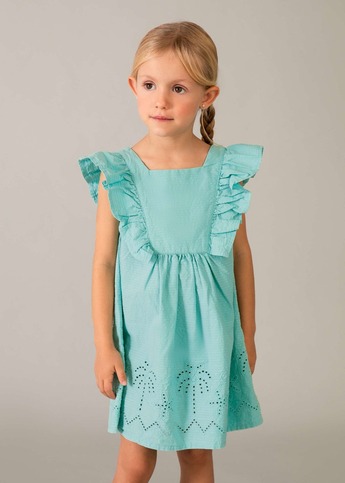 Girl's openwork dress