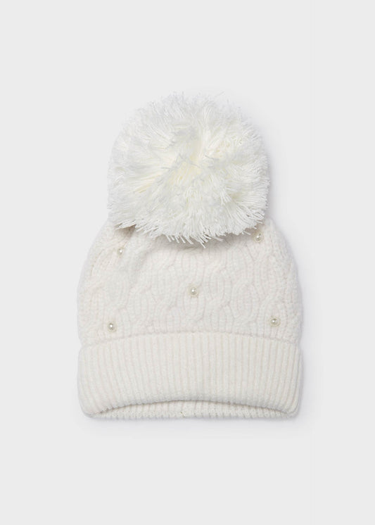 Girls' pearl hat