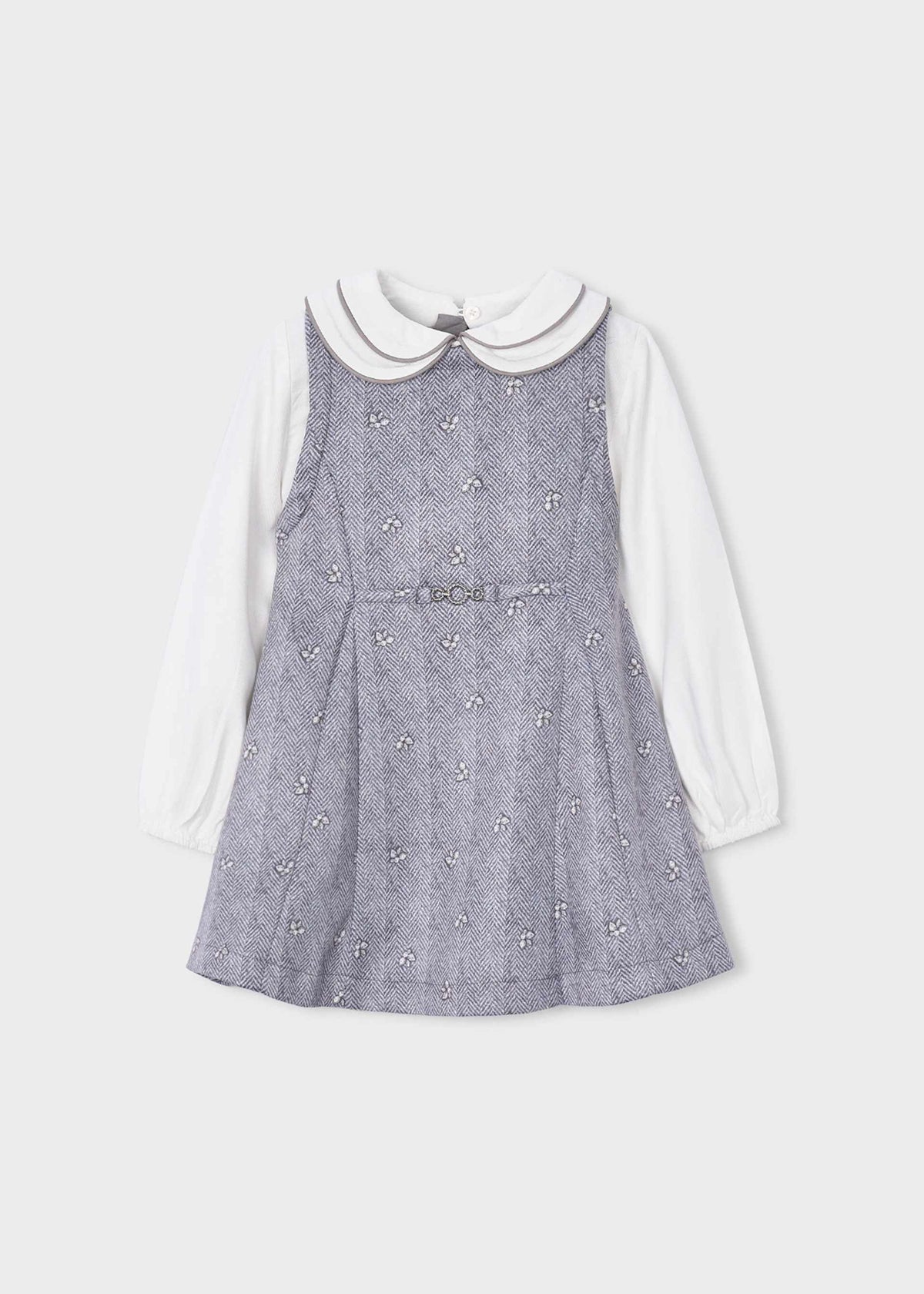 Girls' pinafore dress