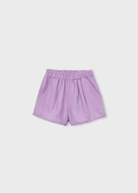 Girls' pleated trousers