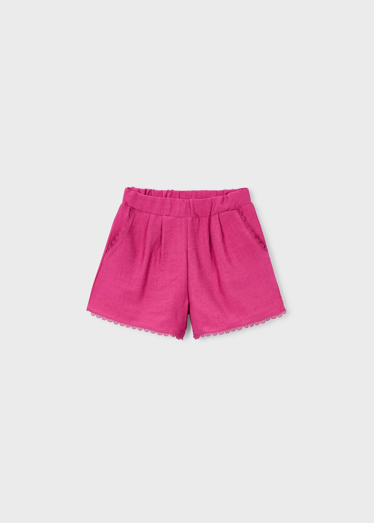 Girls' pleated trousers
