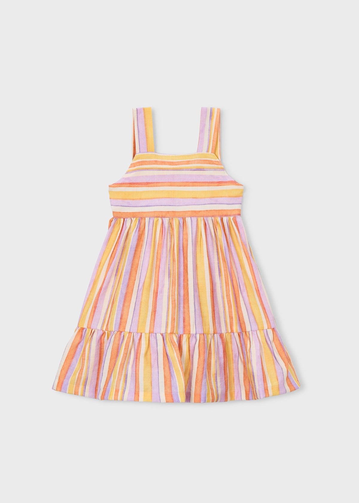 Girl's striped dress