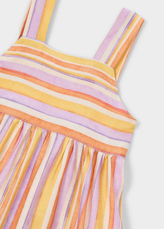 Girl's striped dress