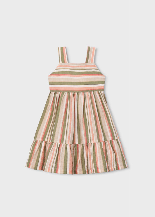 Girl's striped dress