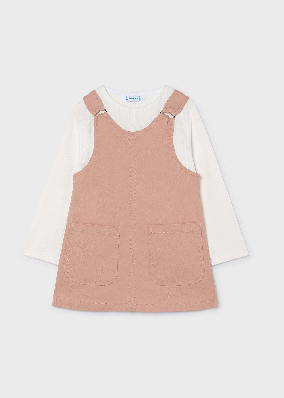 Girls' T-shirt with bib