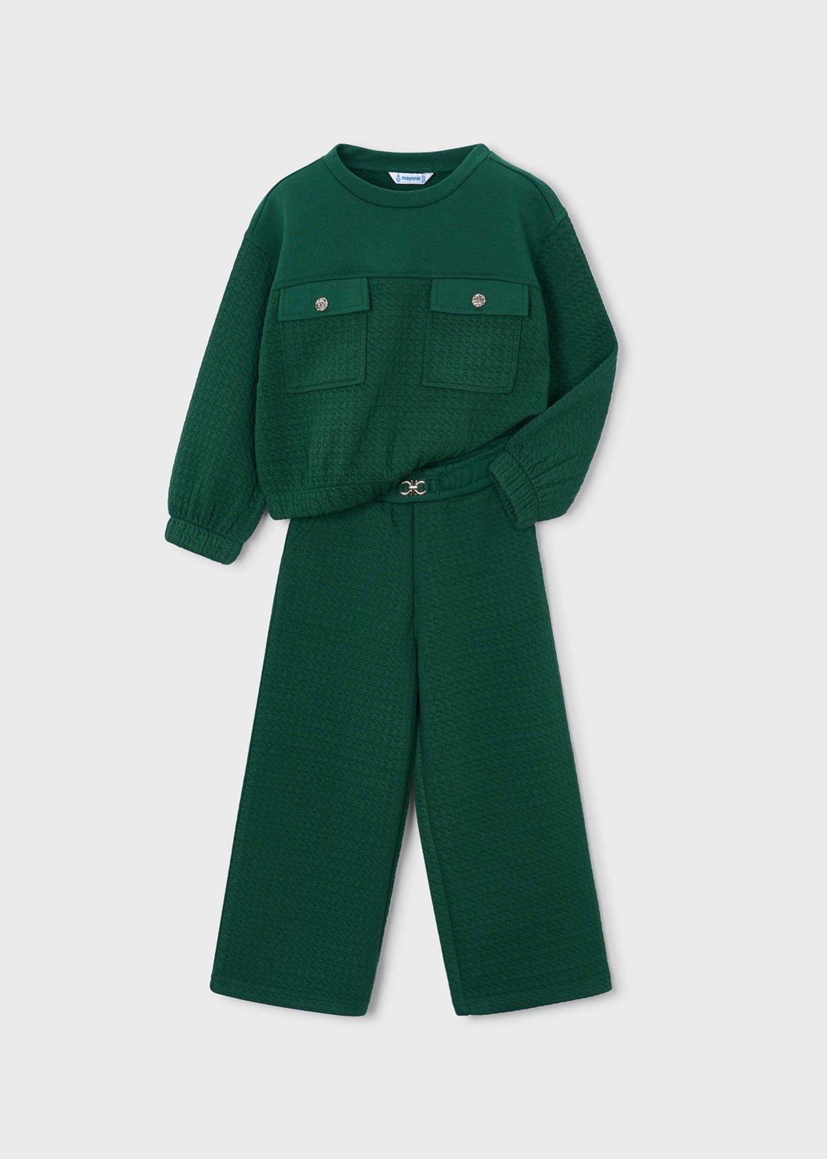 Girls' tracksuit set with pockets