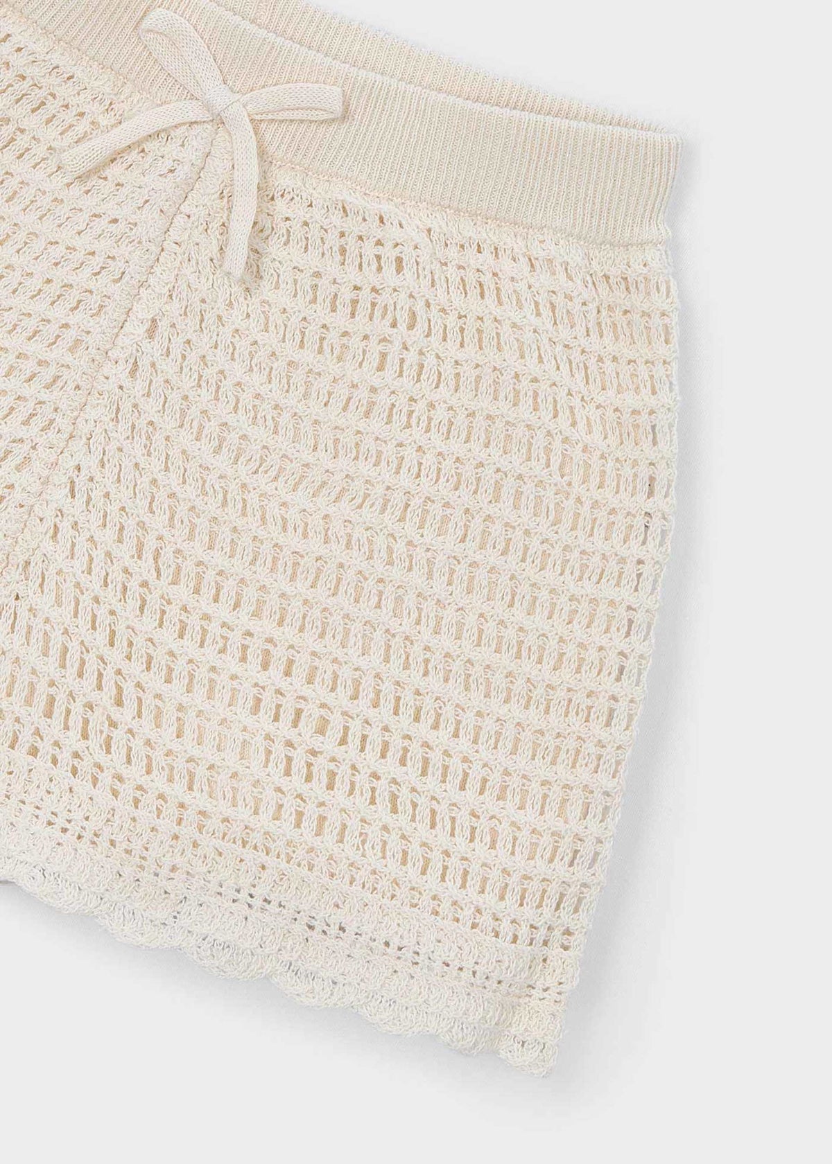 Girls' trousers with openwork details