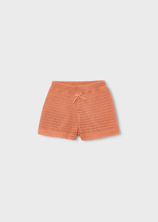 Girls' trousers with openwork details