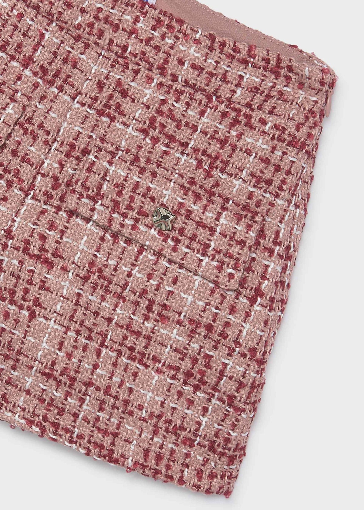 Girls' tweed Bermuda shorts
