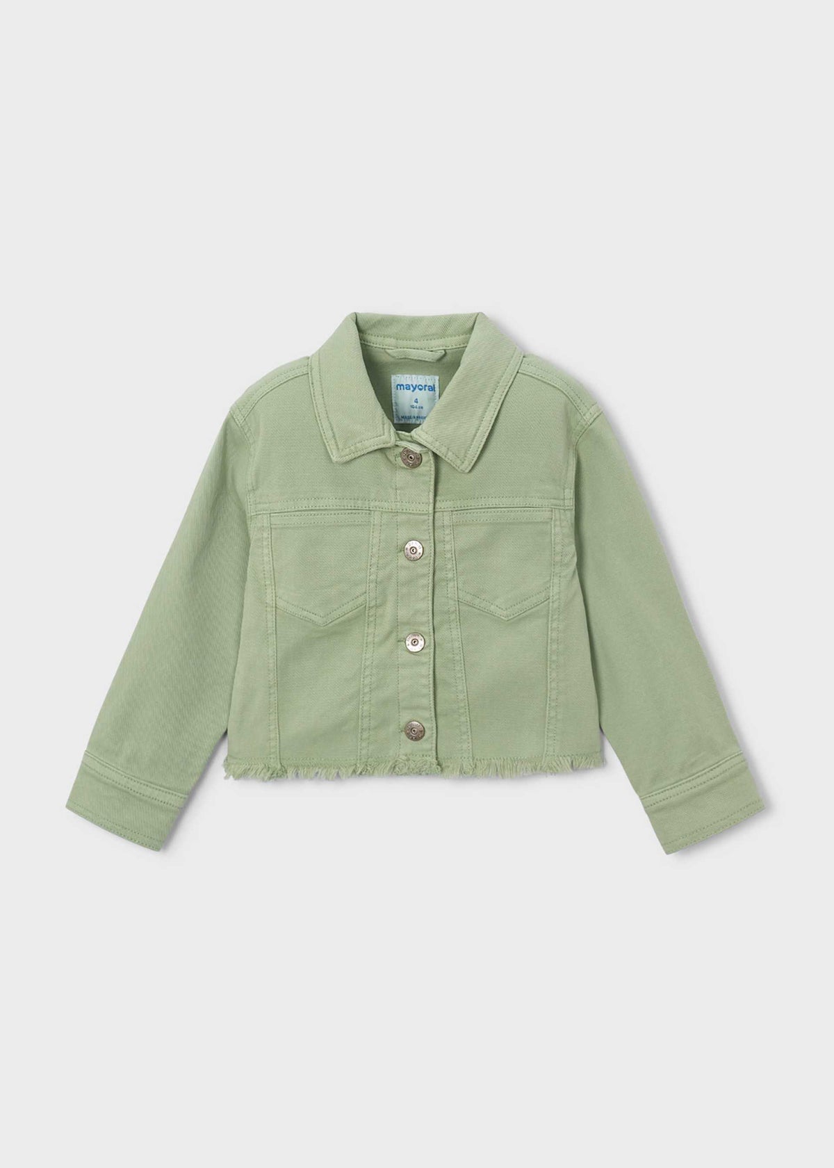 Girls' twill jacket