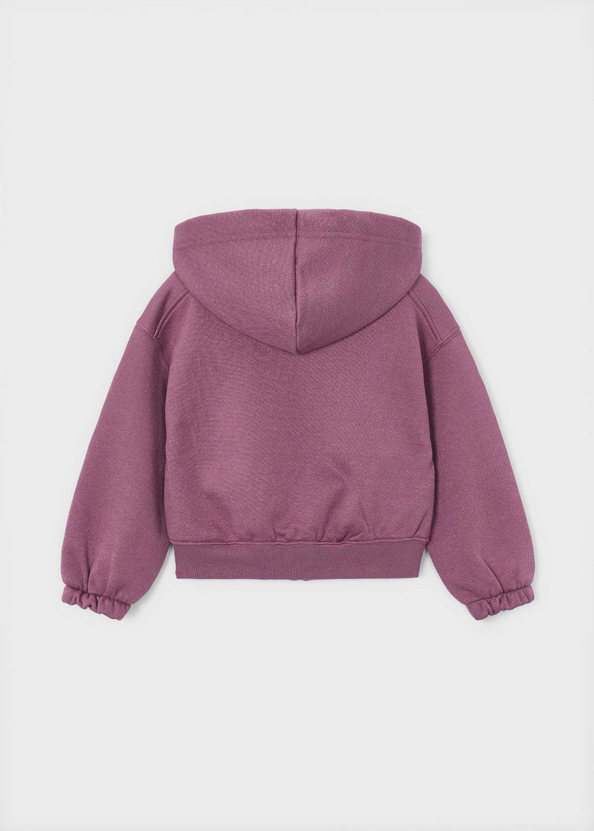 Girls' zip-up hoodie