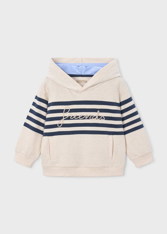 Hooded Striped Knit jumper boy
