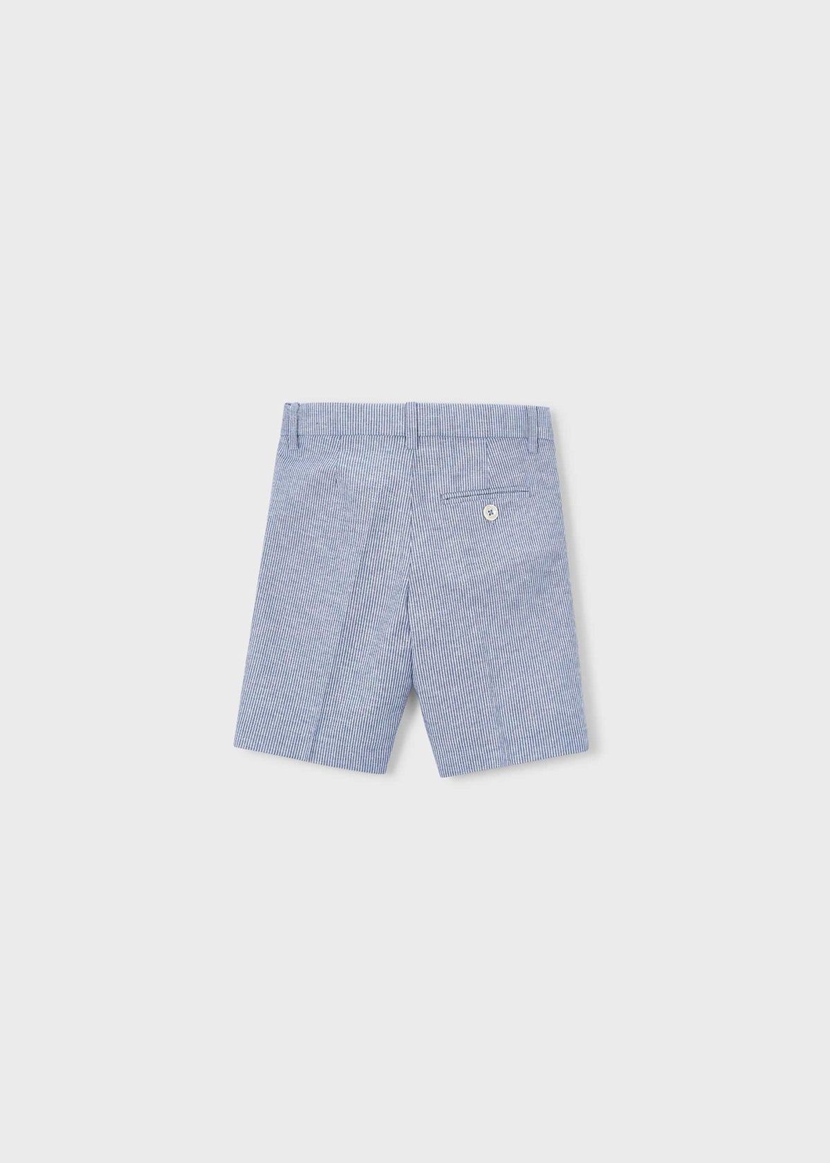 Linen Bermuda shorts for boys