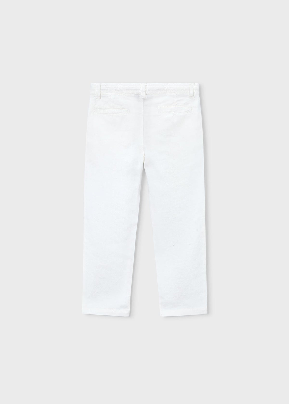 Linen relaxed long trousers boy