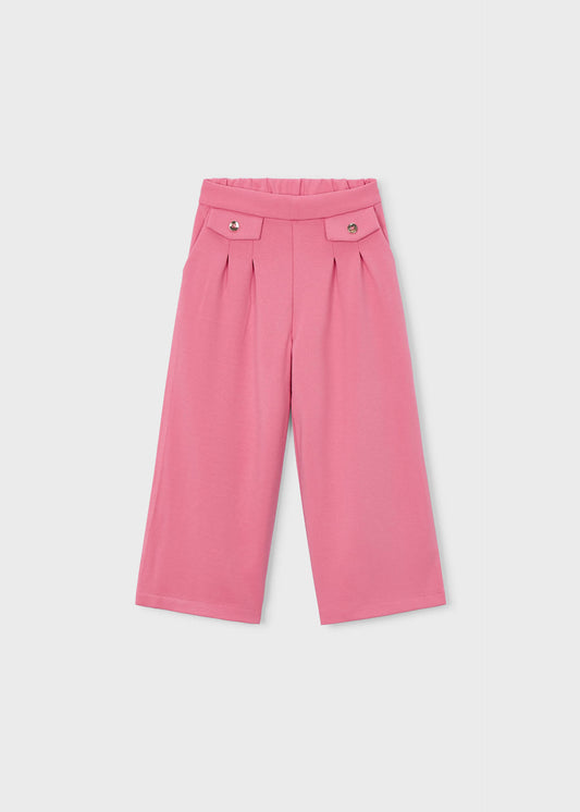 Long knit pants girls