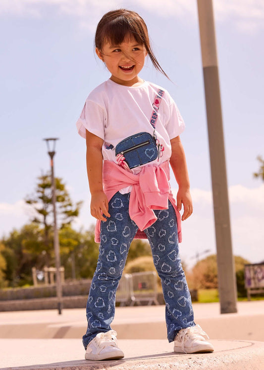 Leggings-Set mit Druck für Mädchen