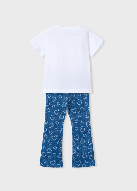 Leggings-Set mit Druck für Mädchen