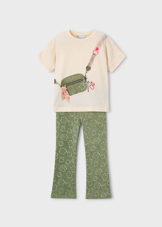 Leggings-Set mit Druck für Mädchen