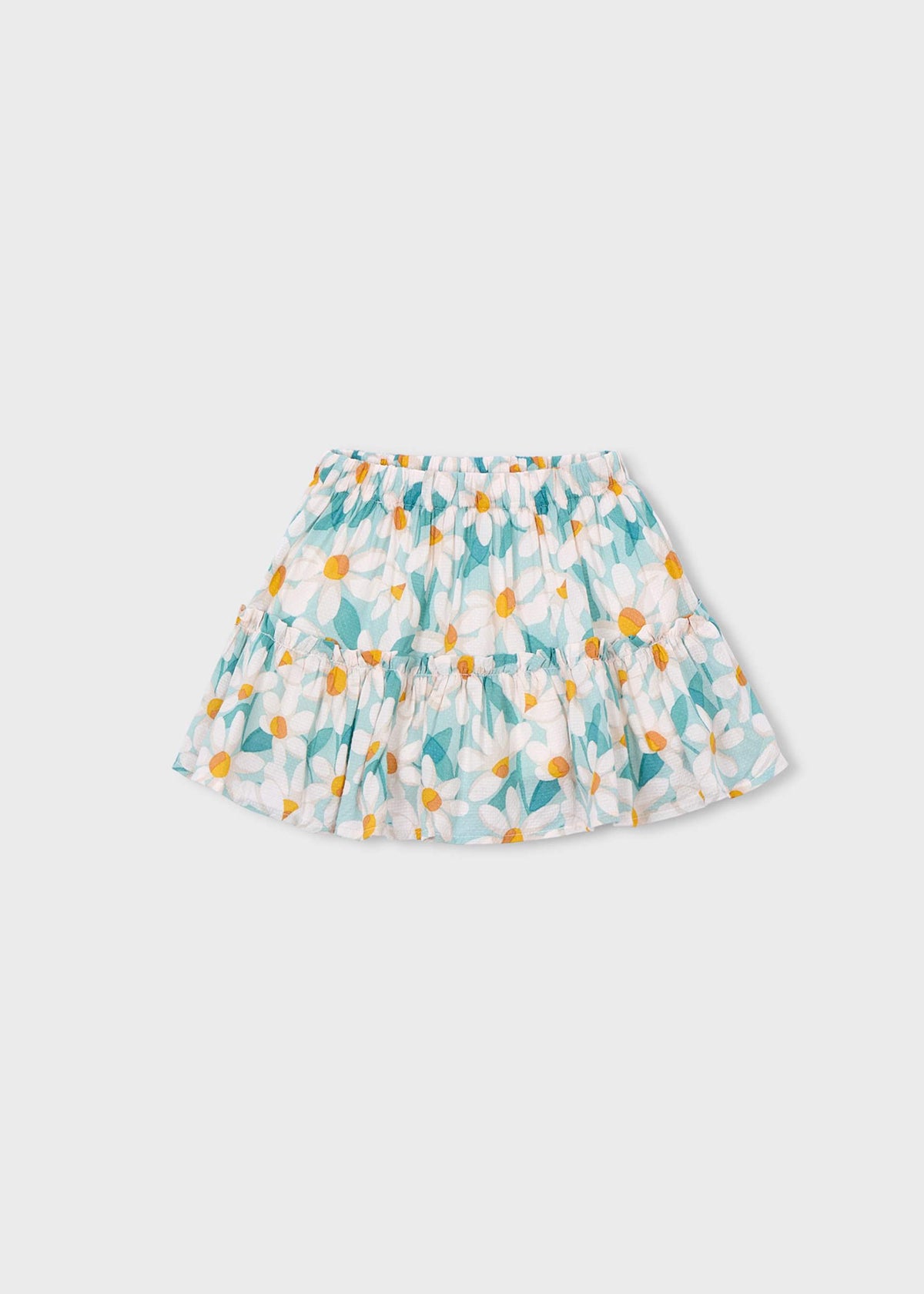 Print skirt girl