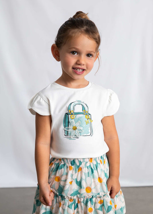 Print t-shirt girl