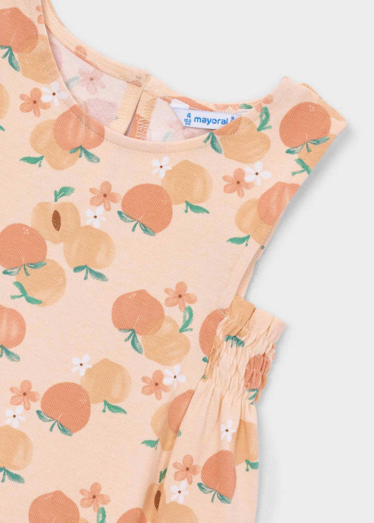 Printed dress for girls
