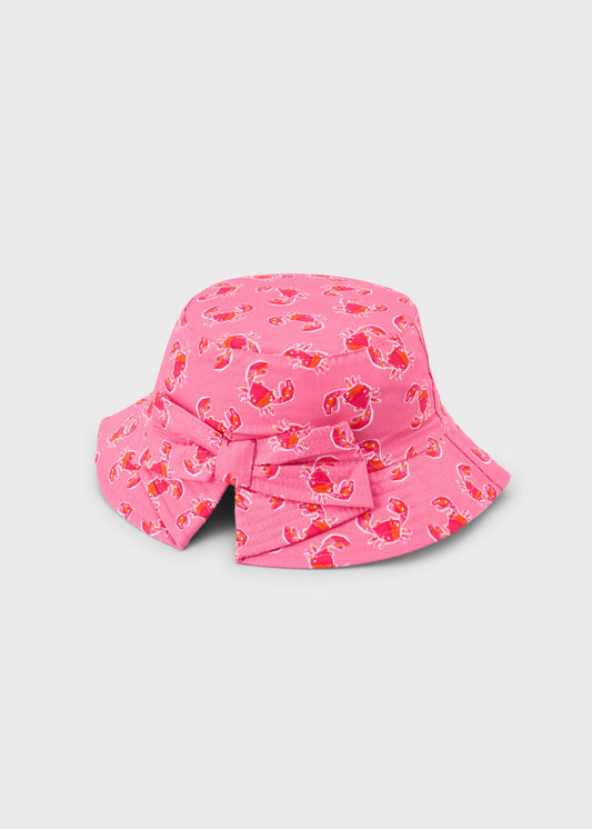 Printed hat for girls