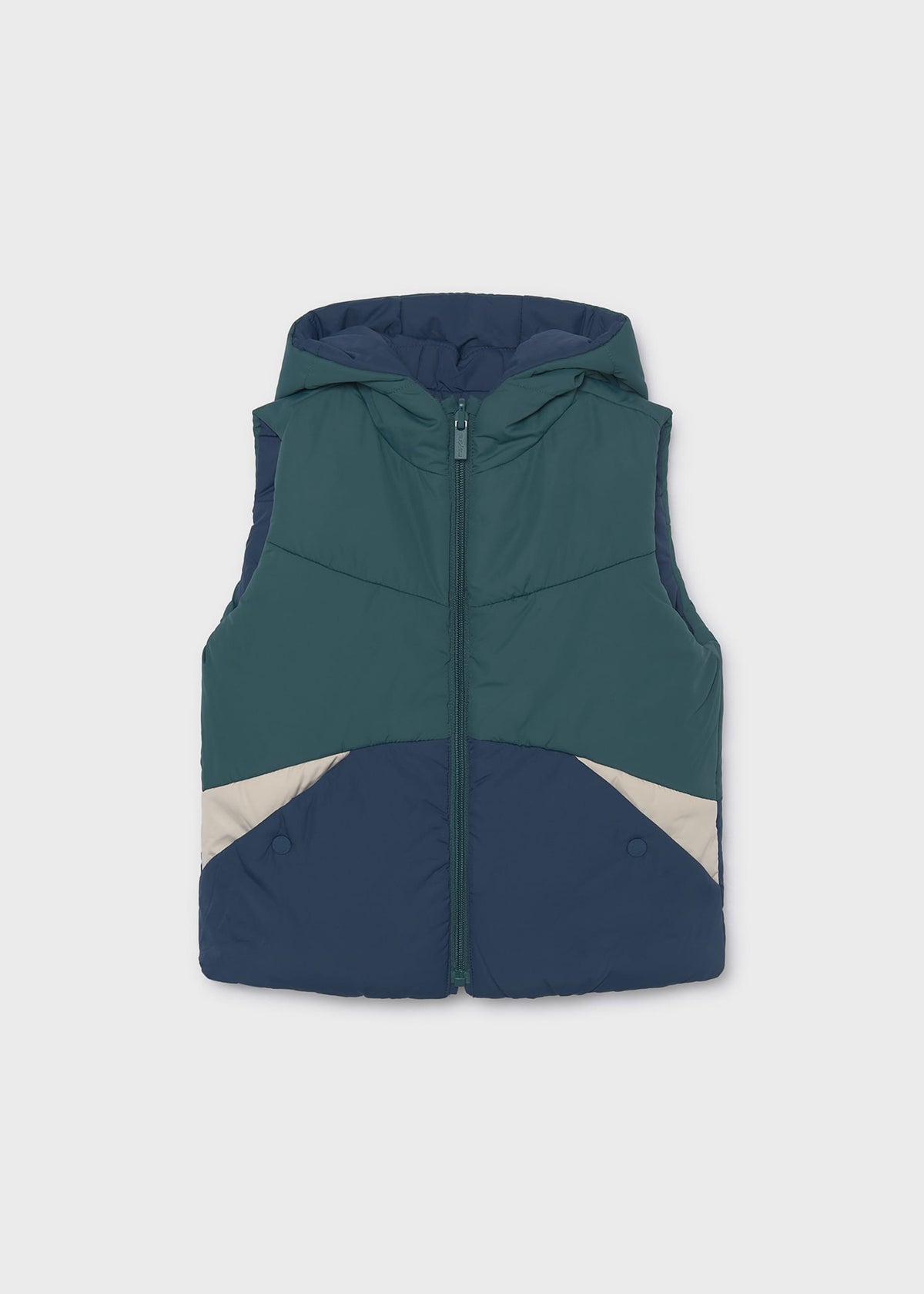 Reversible boys' waistcoat