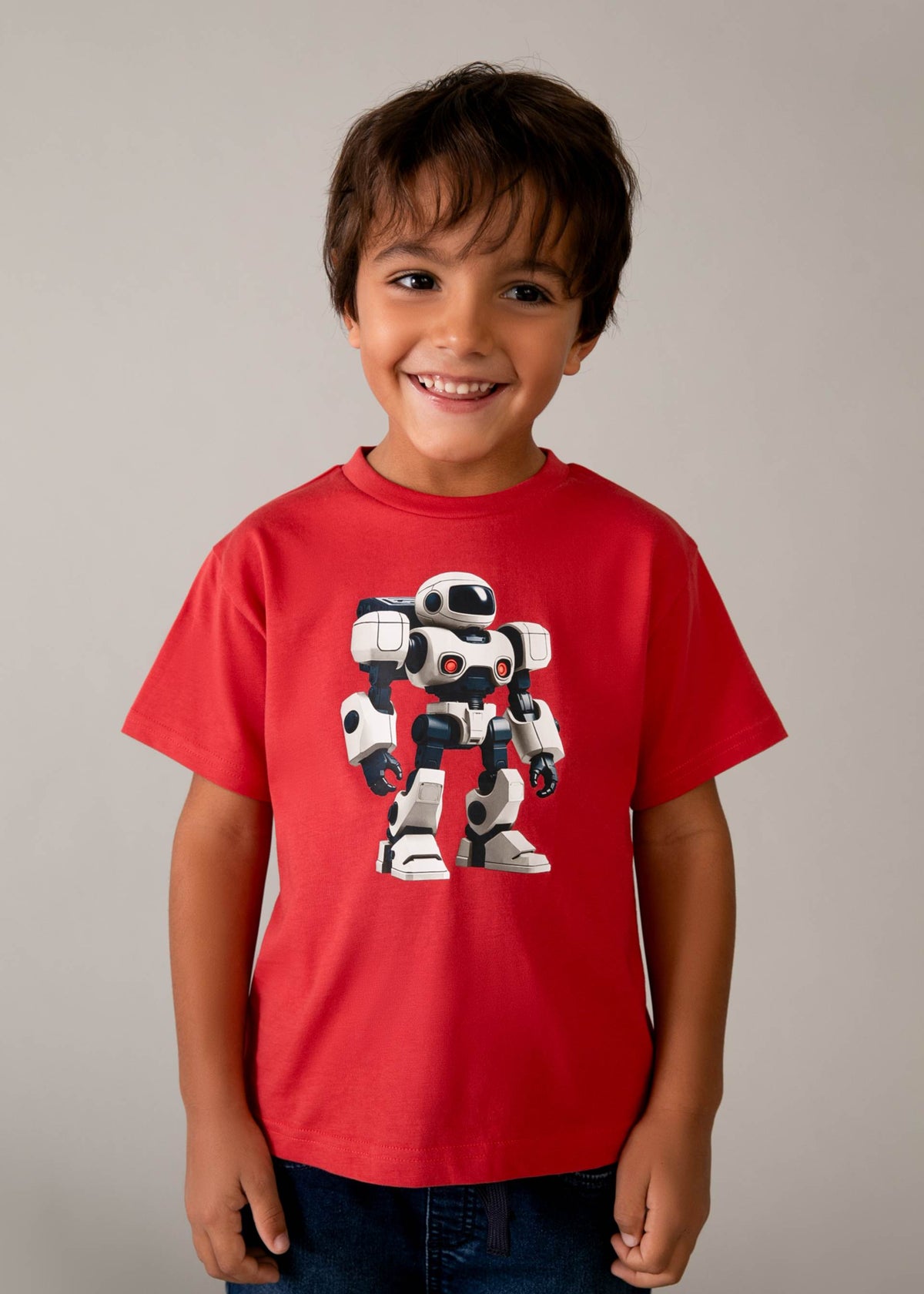 Robot t-shirt boy