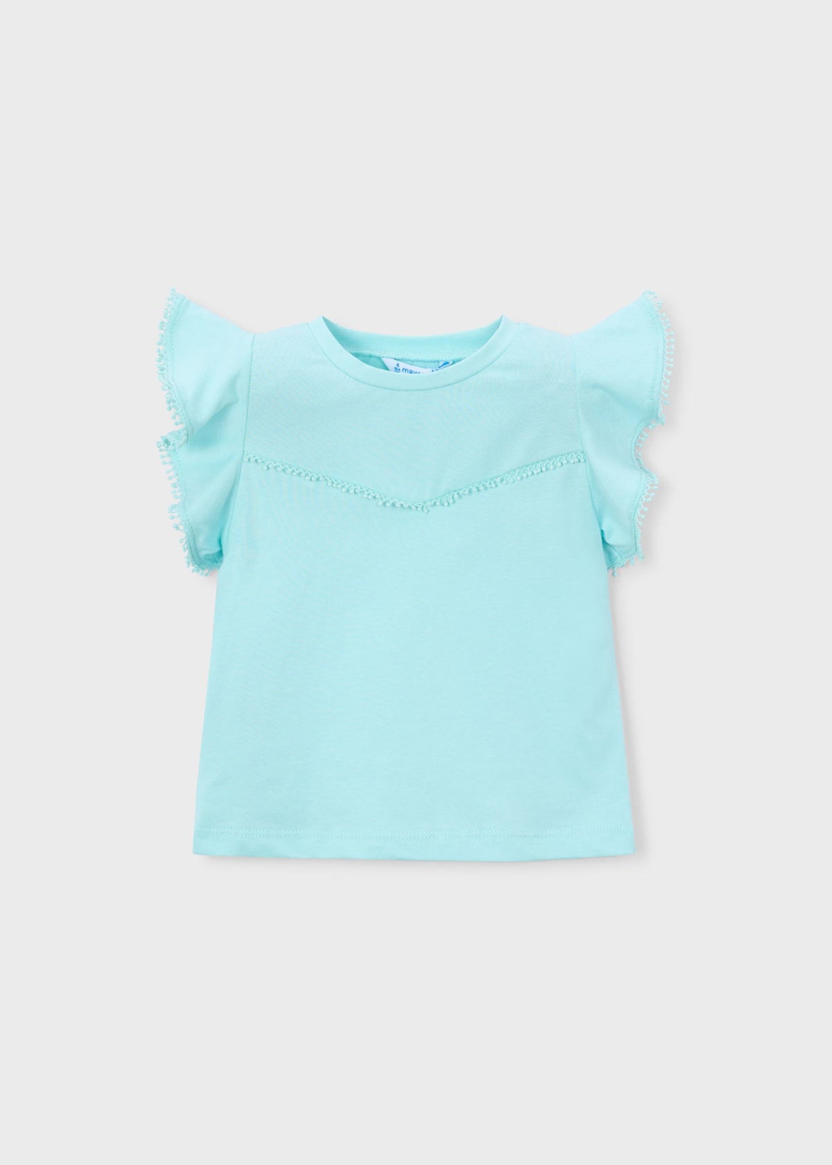 Ruffled t-shirt girl