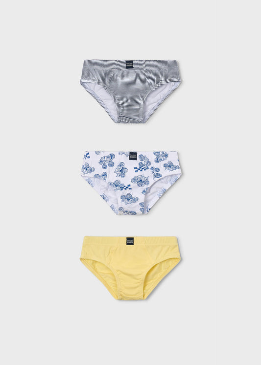 Set of 3 boys' briefs