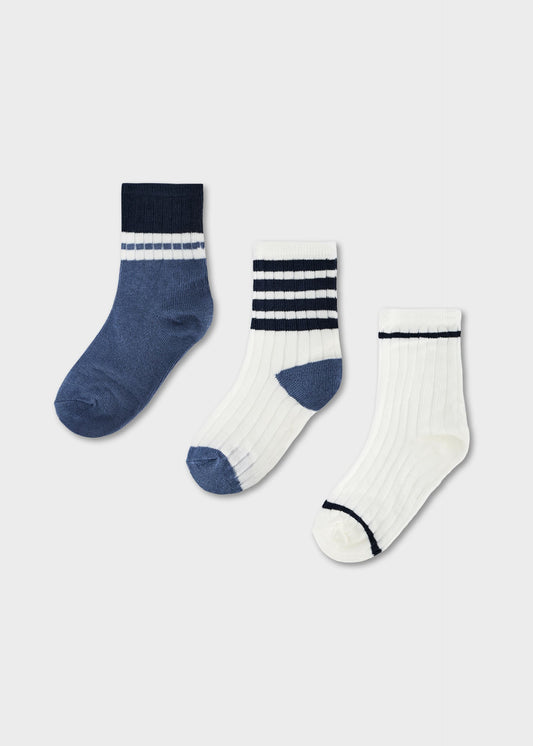 Set of 3 boys' socks