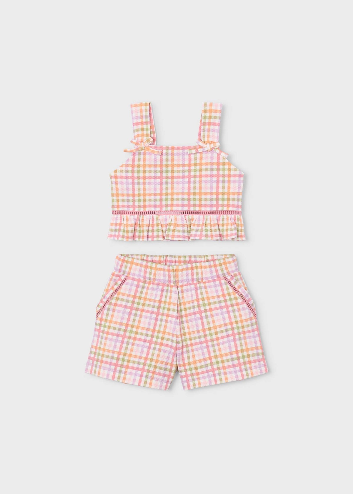 Set mit Bermudashorts für Mädchen