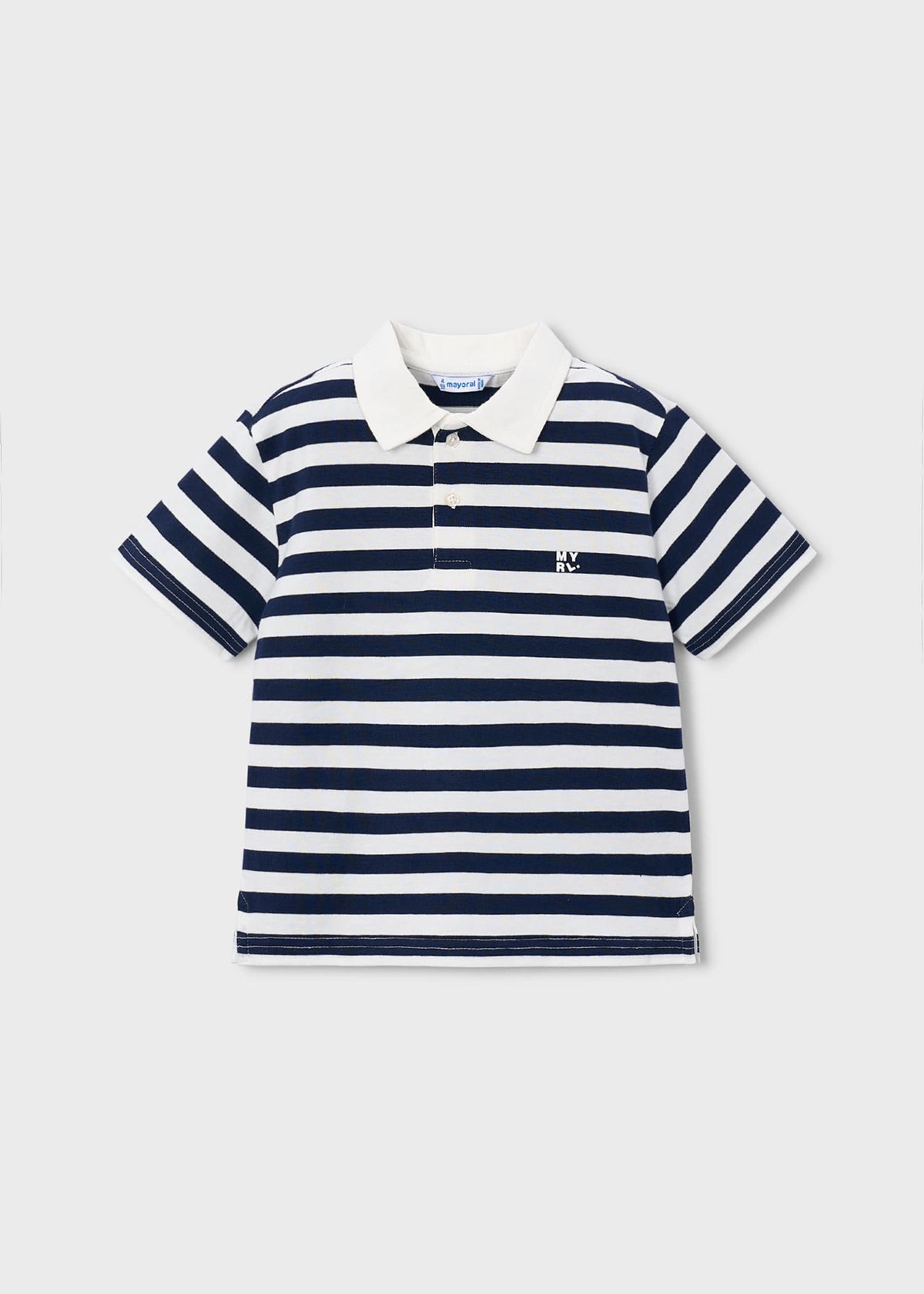 Striped polo shirt for boys