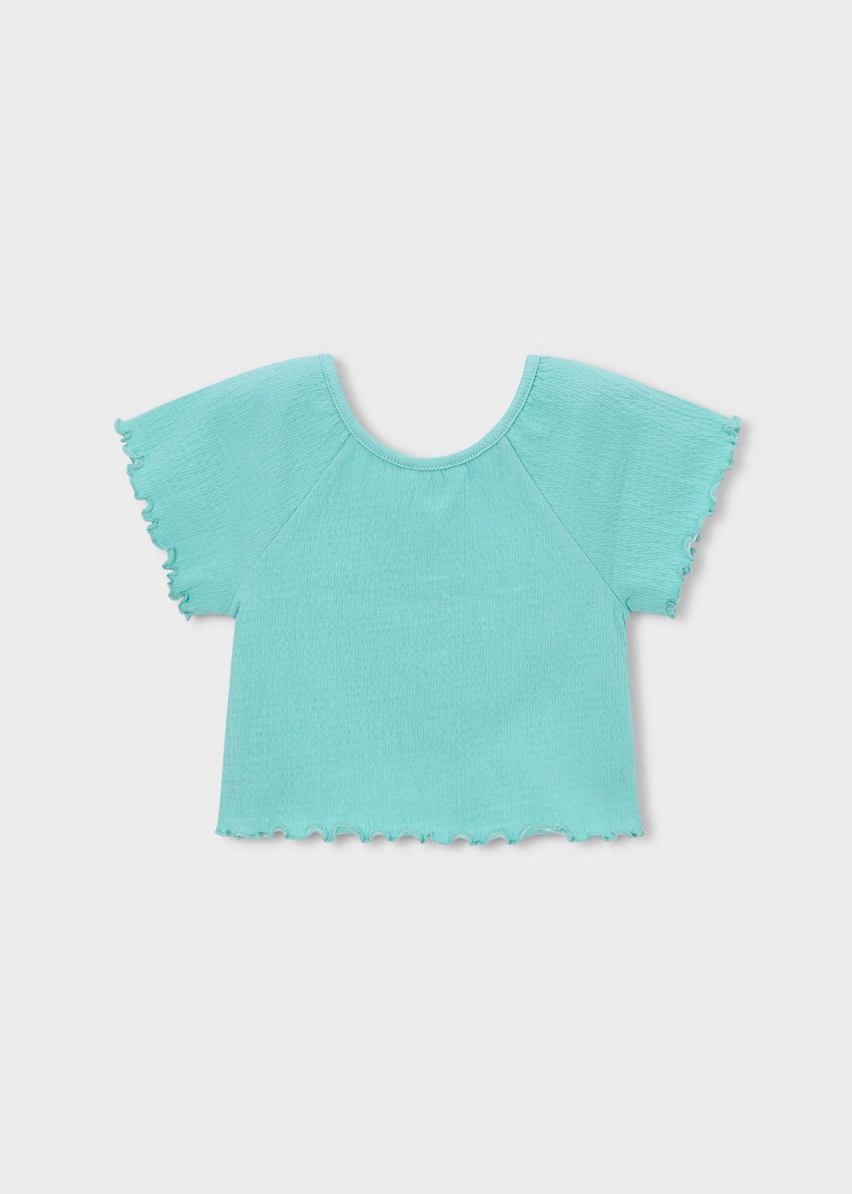 T-shirt girl with ruffles