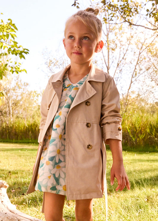 Trenchcoat mit Gürtel für Mädchen