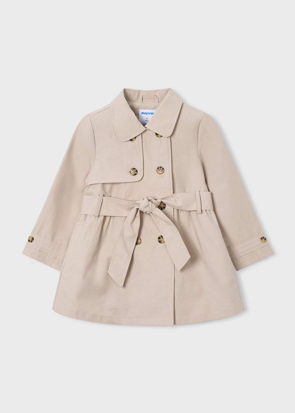 Trenchcoat mit Gürtel für Mädchen