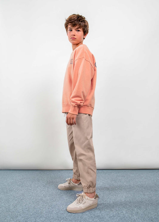 Twill-Jogginghose Boston Kids