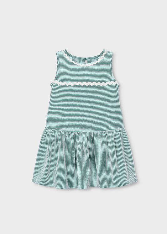 Wave knit dress