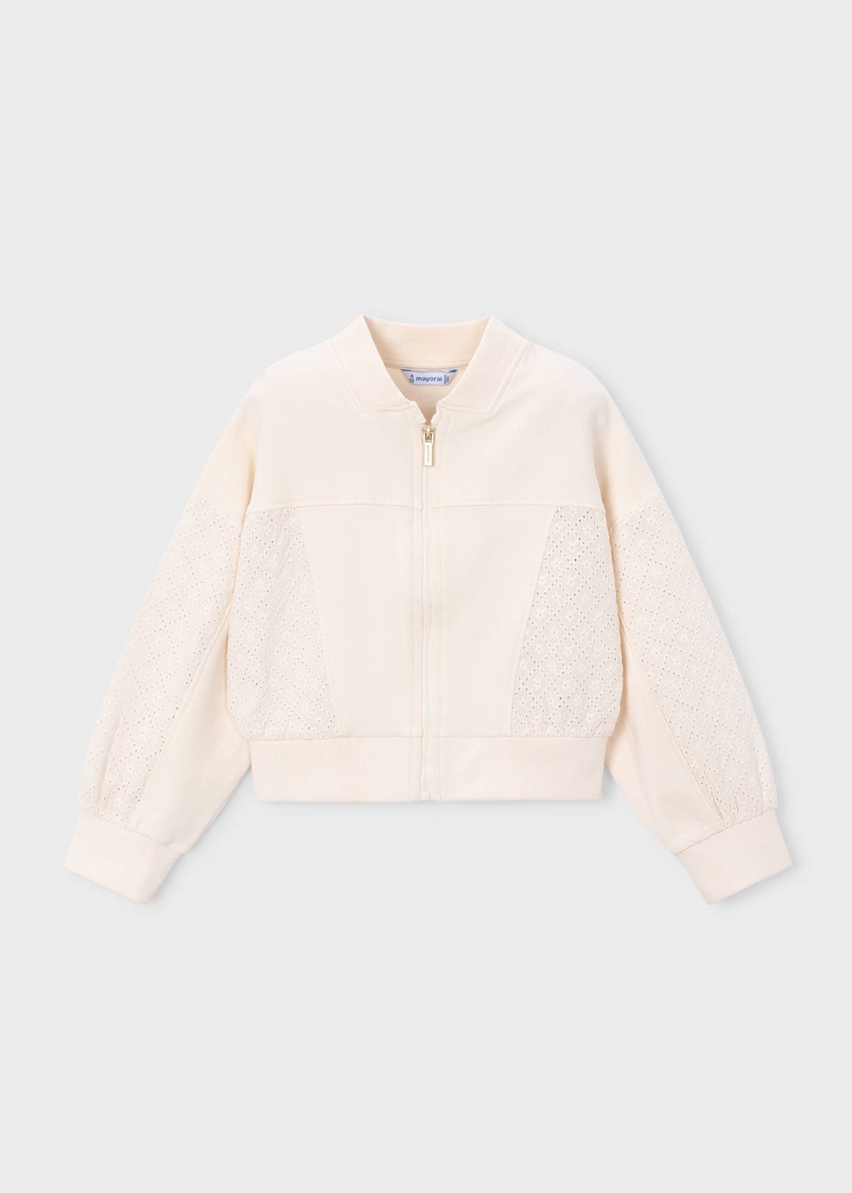Zip sweater girl