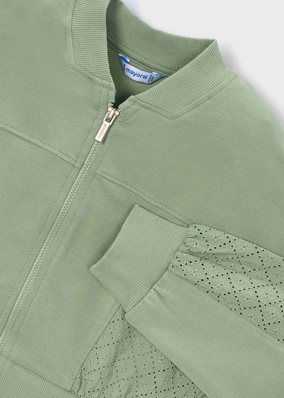Strickjacke mit Reißverschluss für Mädchen